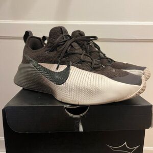 Nike Men's LeBron TR 1 Brown and Cream Sneakers